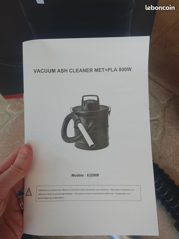 Bidon Aspirateur spécial cendres (image 3)