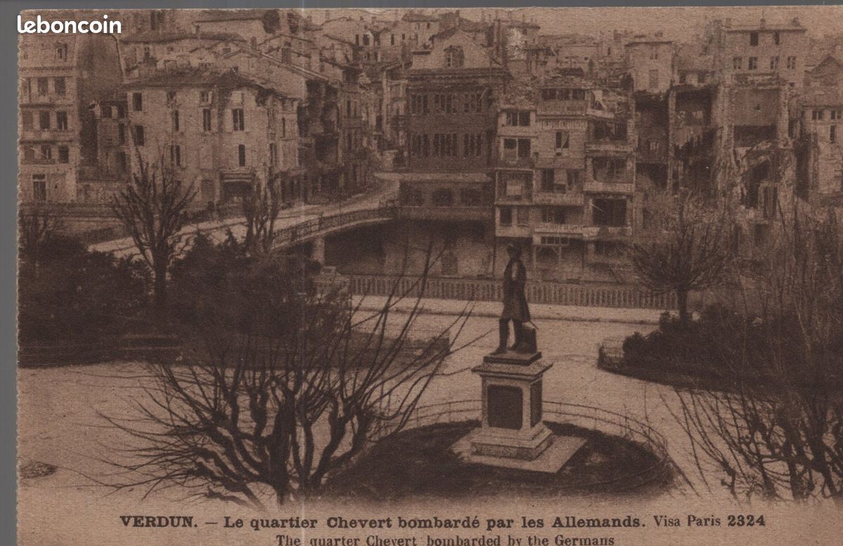 55 - Département de la Meuse - CARTE POSTALE ANCIENNE CPA de VERDUN (réf.255 GC) (image 1)
