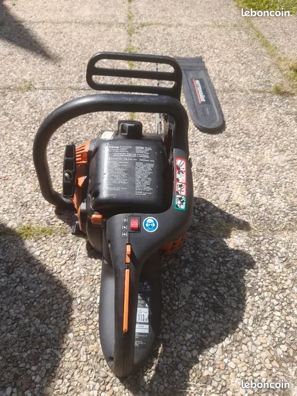 Tronçonneuse thermique kettensäge 38cc ac310716-38 anti vibration 400mm/16 