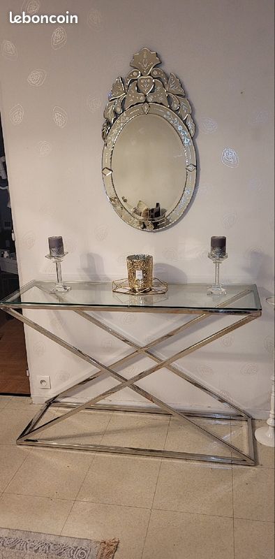 Console et miroir (image 1)