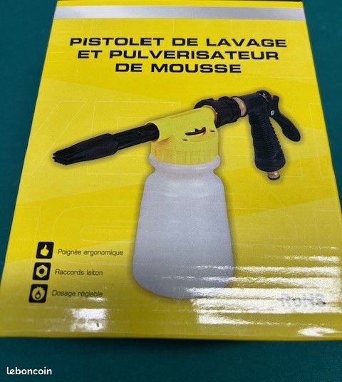 Pulvérisateur à Mousse - Pistolet à Mousse - Voiture - Pulvérisateur à Mousse -... | Bol
