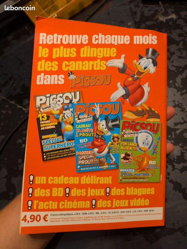 Les trésors de Picsou numéro 18 aventures spatiales (image 2)