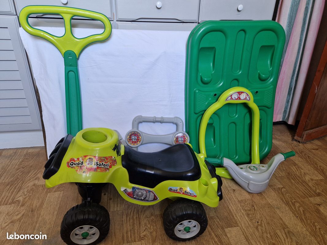 Quad évolutif Porteur Quad Quad Enfant à Pousser En Xtratoys