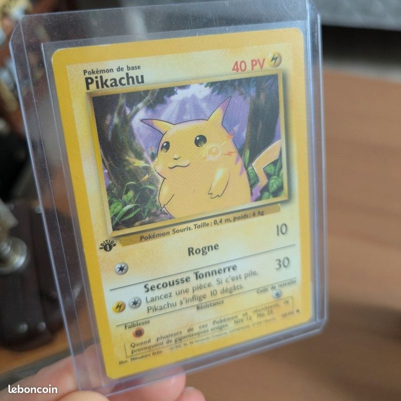 Pikachu 58/102 premire dition - Collection Pikachu 58/102 premire dition - Collection