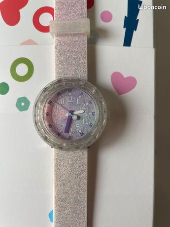 Montre Swatch flik-flak Pearlaxus Montres Bijoux