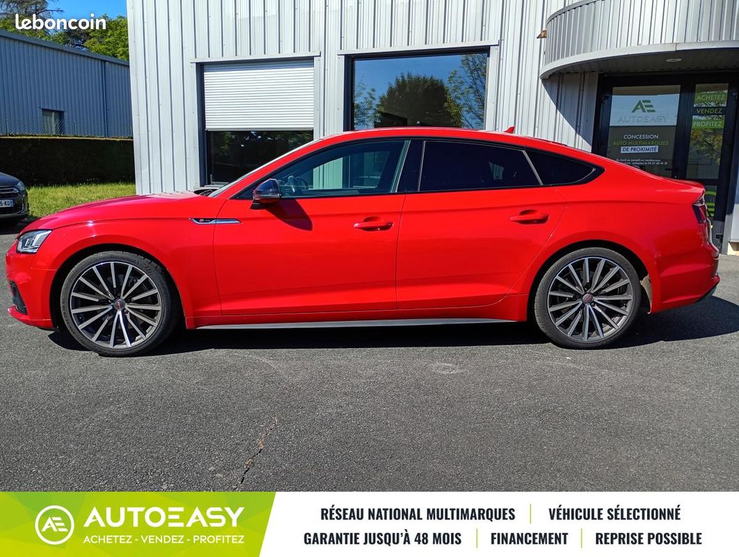 Audi A5 SPORTBACK Quattro S-Line 2.0 TFSI - 252 ch - S-Tronic + Attelage Électrique (image 14)
