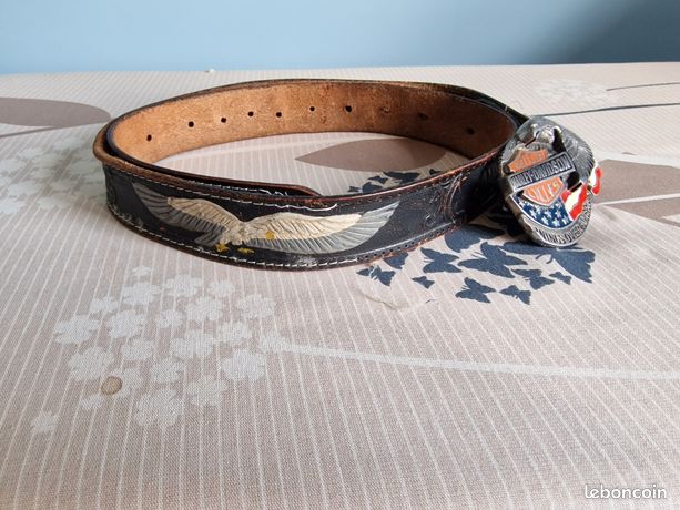 Boucle De Ceinture Motard Harley - Alliage Inox - 10x5 Cm - Marque Française CUSTOMprivé - Idée Cadeau