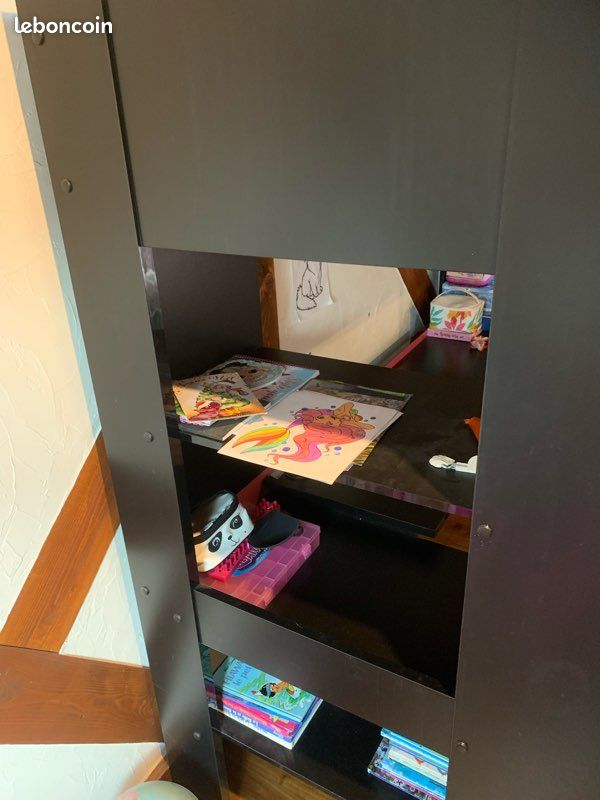 Lit mezzanine bureau (image 5)