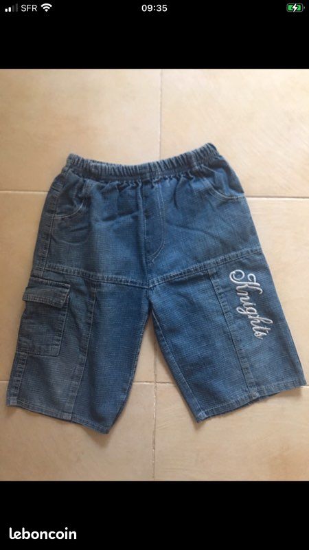 Lot de 4 bermudas Okaidi 10 ans (image 5)