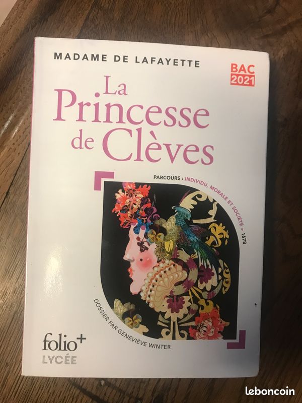 Livre de poche La princesse de Cleves, Madame De Lafayette (image 1)