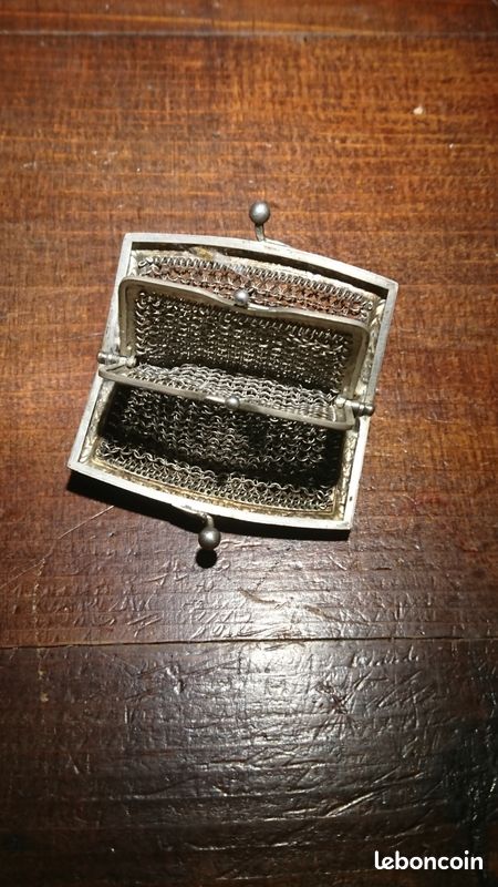 Porte-monnaie en mailles métalliques (image 2)