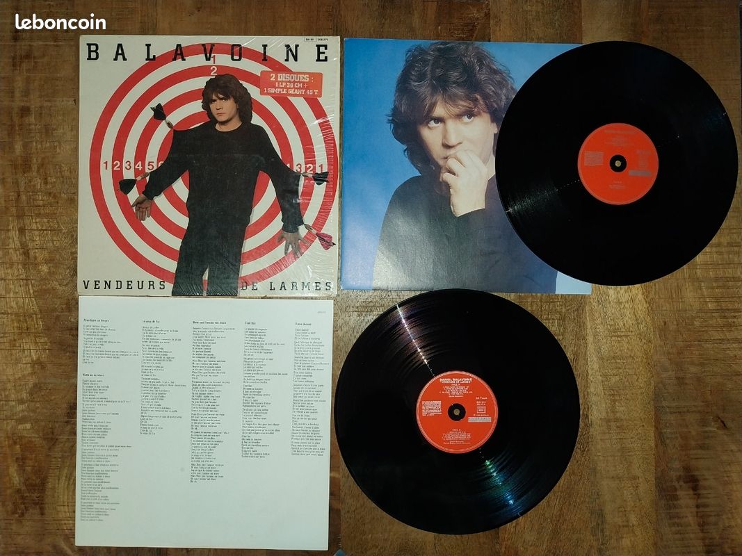 Double Album 33t et Maxi 45t de D Balavoine" (image 3)