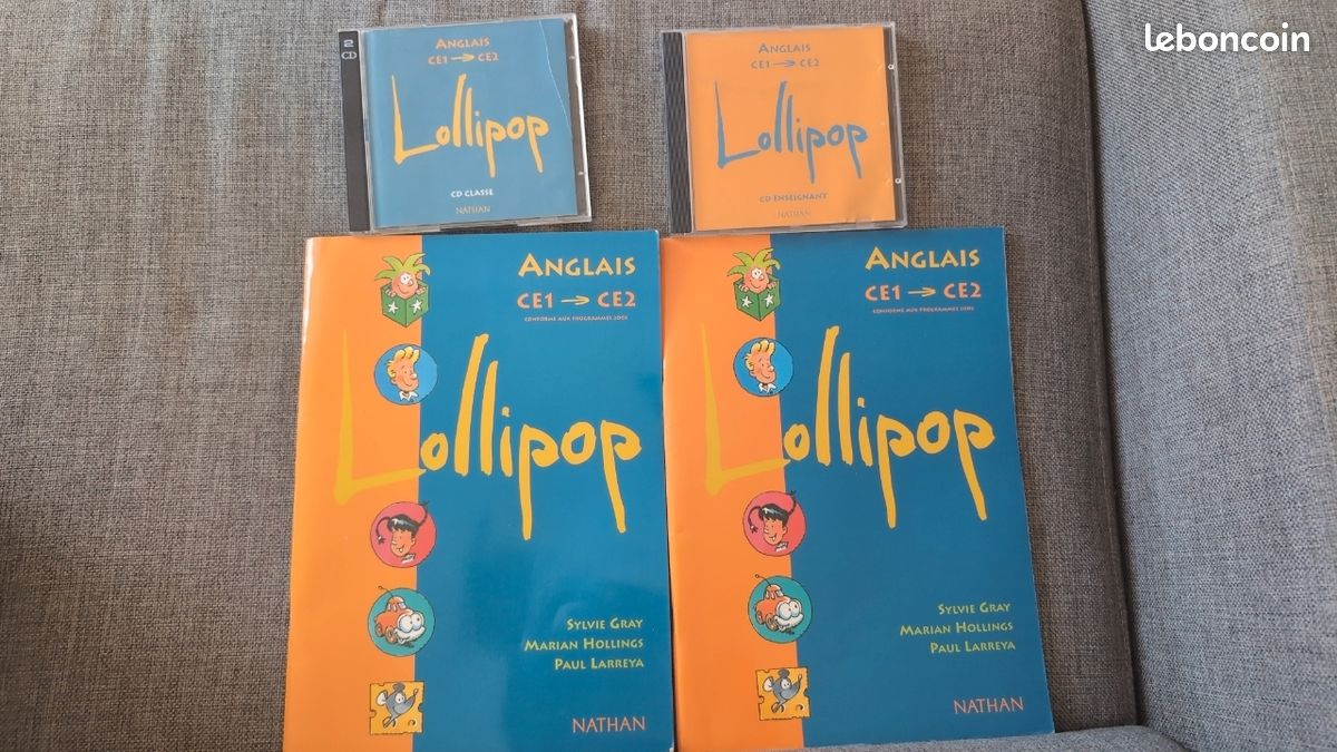 Cahier d'apprentissage de l'anglais Lollipop CE1-CE2 (image 2)