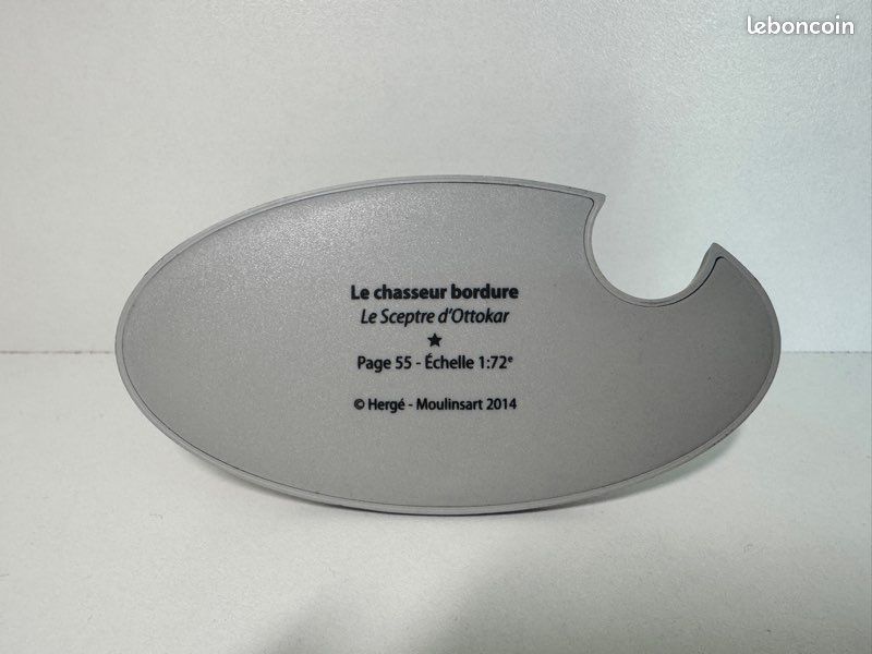 L'avion de chasse bordure Le Sceptre d'Ottokar