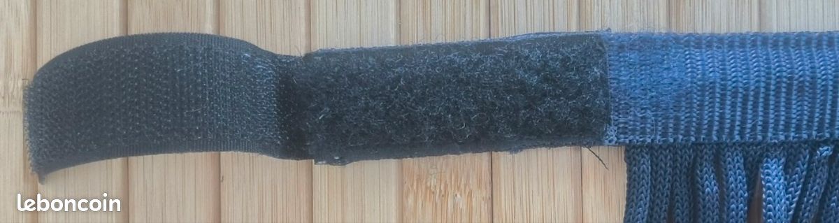 Frontal bleu anti-mouches pour licol, taille poney (image 4)