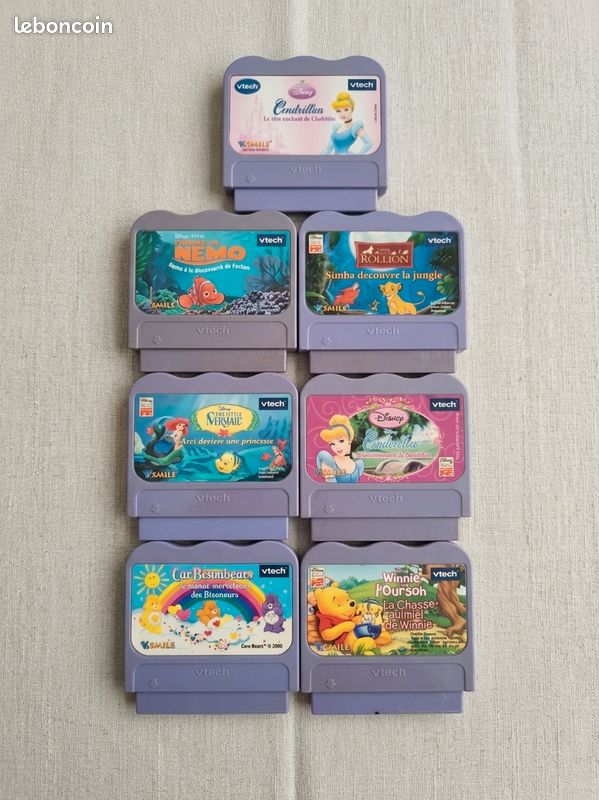 Lot 7 jeux vtech (image 1)