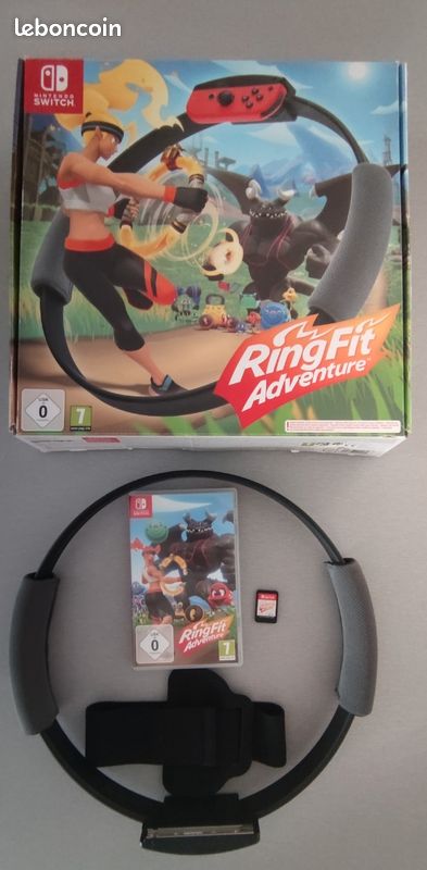 Jeu switch Ring fit Adventure Jeux vidéo