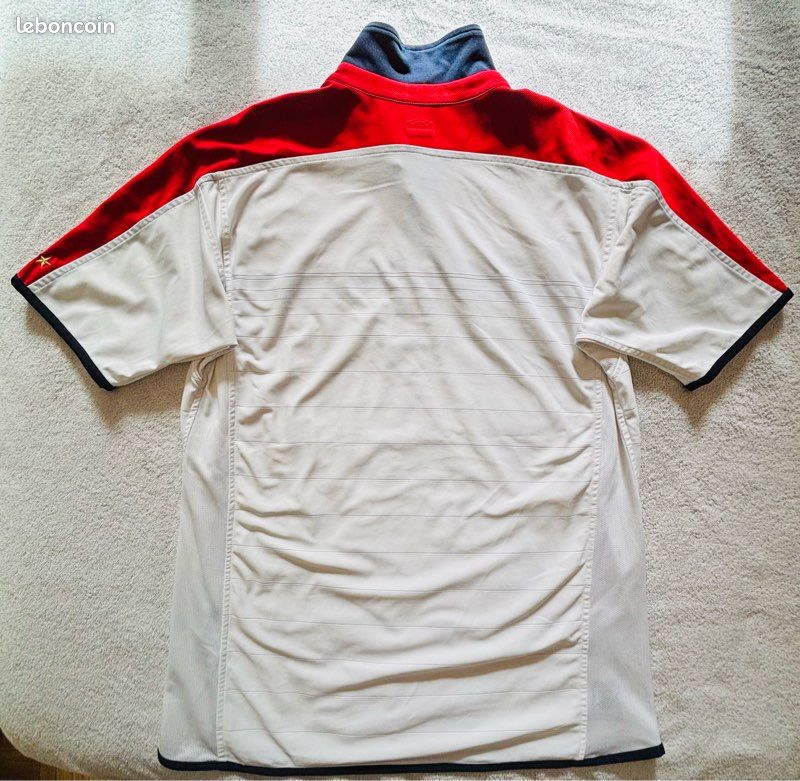 Maillot De Football England Umbro Vintage Réversible 2003/2005 - Taille L - Homme