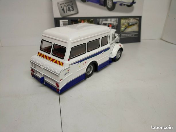 1/43 Camión truck bus Berliet TLR 10 Asistencia bus París Hachette - Miniaturas coleccion a escala 1/43 Camión truck bus Berliet TLR 10 Asistencia bus París Hachette - Miniaturas coleccion a escala