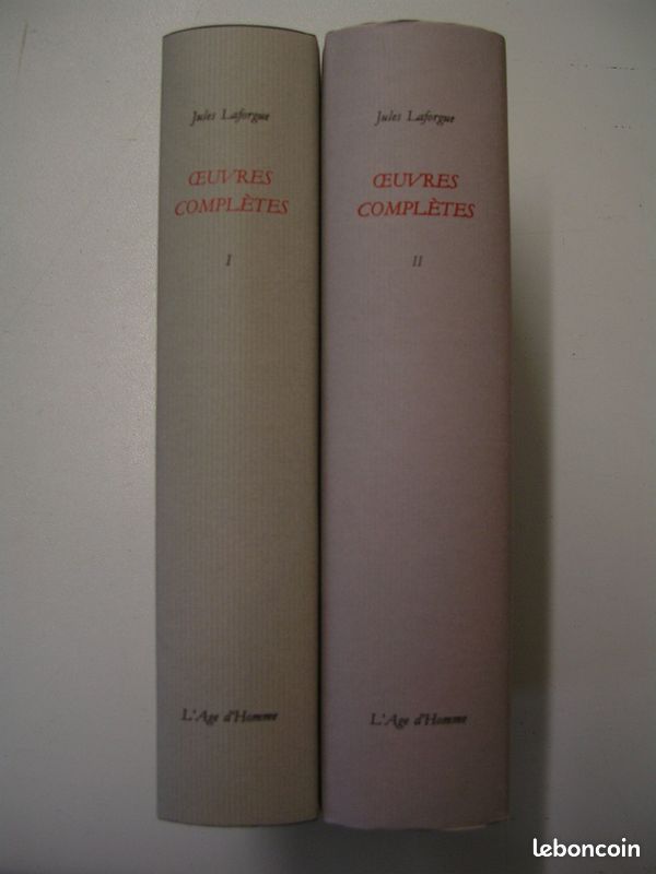 "Œuvres complètes" de Jules Laforgue (tomes 1 et 2) (image 1)