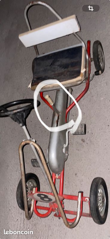 Kart à pédales et vitesse vintage (image 4)