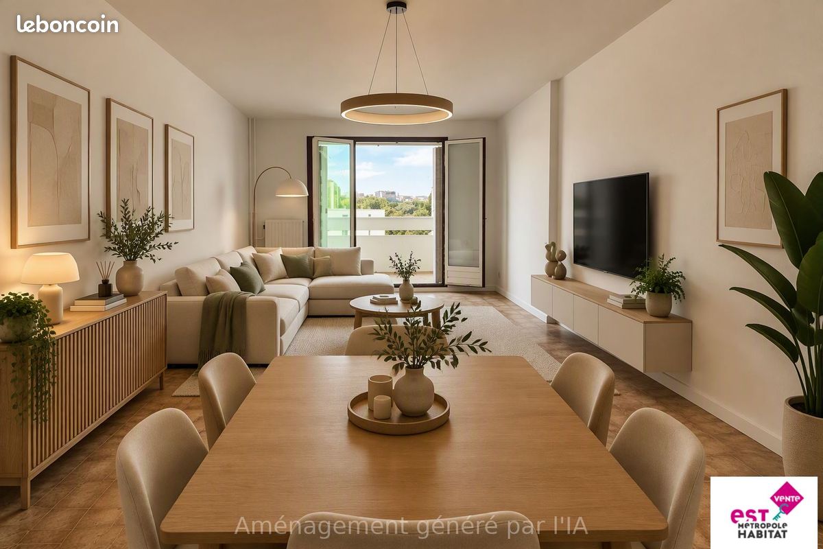 Appartement 5 pièces 106 m² · à Villeurbanne · 106 m² · 240 000 €