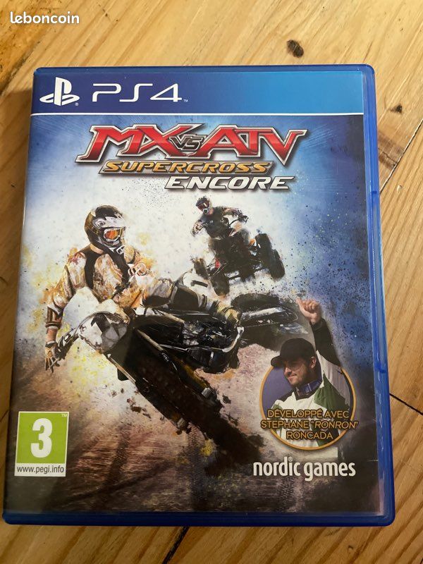 Jeu ps4 mx atv super cross encore (image 1)
