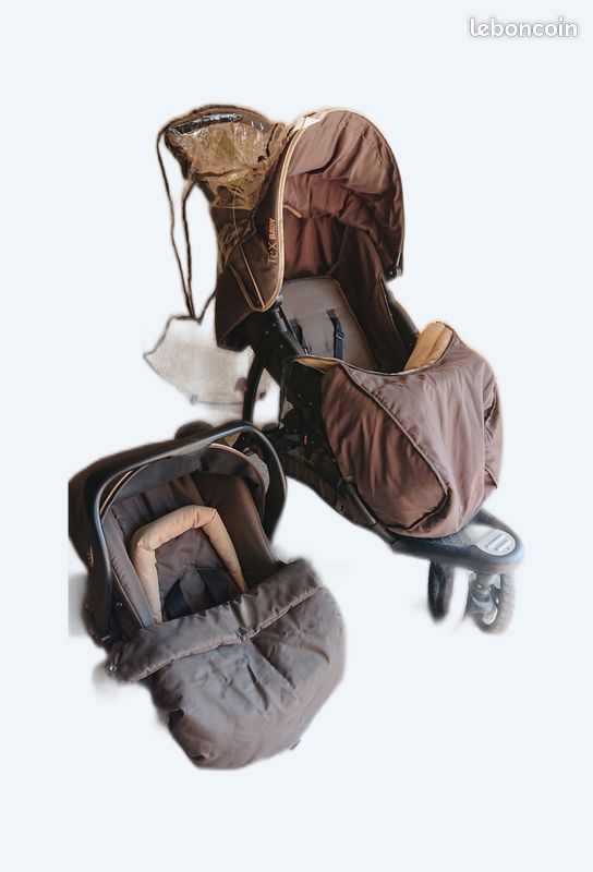 Tex Baby Poussette Troies Roues Poussette Roues Avec Cosy TEX BABY