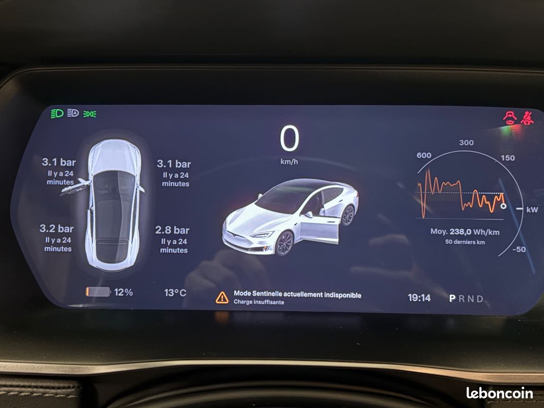 TESLA MODEL-S P100DL ELECTRIC 795CH 100KWH PERFORMANCE LUDICROUS 4WD DUAL-MOTOR BVa (image 26)