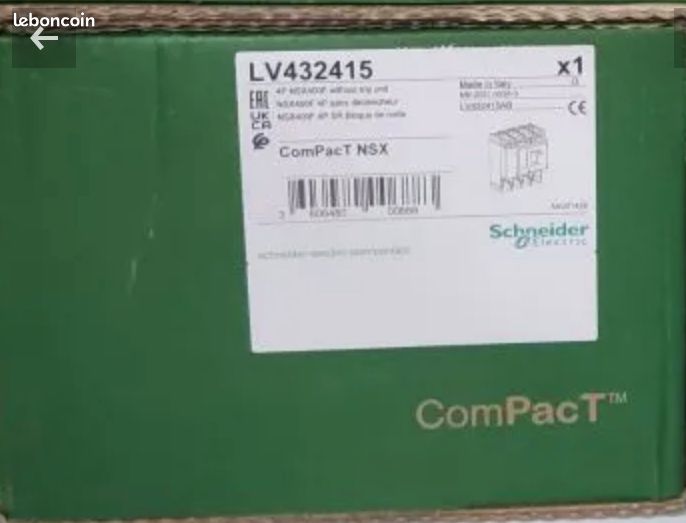 Disjoncteur Schneider LV 432415 COMPACT NSX (image 2)