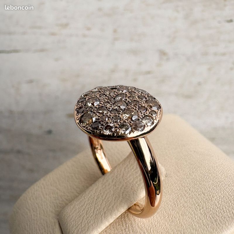 Bijoux Bagues Pomellato Occasion Nudo En Or Rose Bague Pomellato