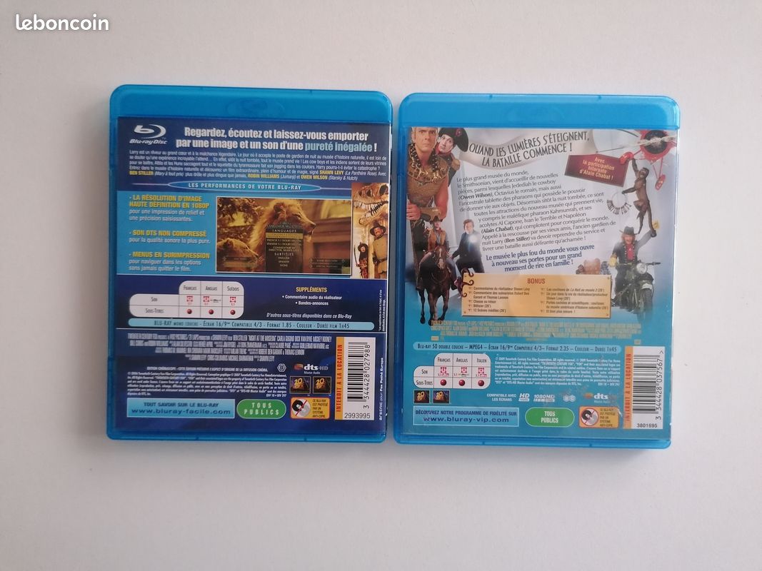 La nuit au musée 1 & 2 • Bluray (image 2)