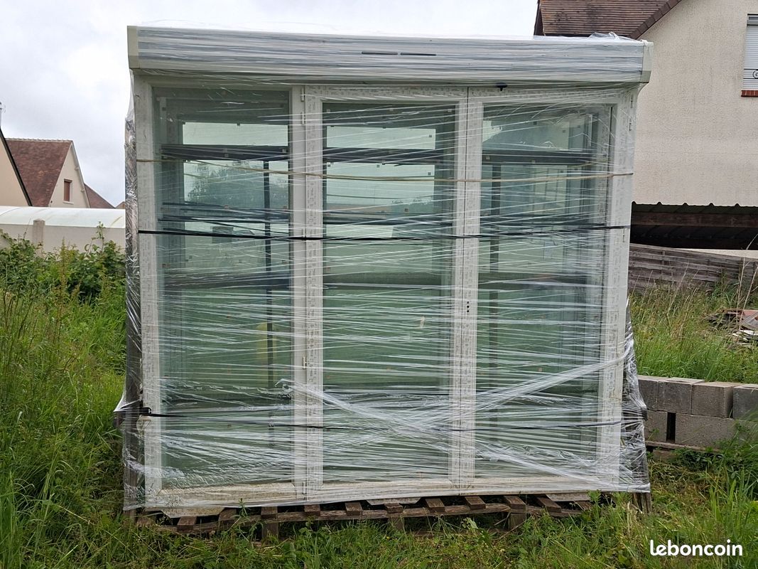 Vente de porte avec volet roulant H 240 x L 250 (image 1)