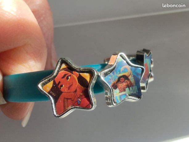 Bracelet Inspiré De Moana – Bijou Acier Inoxydable Vaiana Princesse Océan – Cadeau Plage Hawaïen Pour Fan Disney