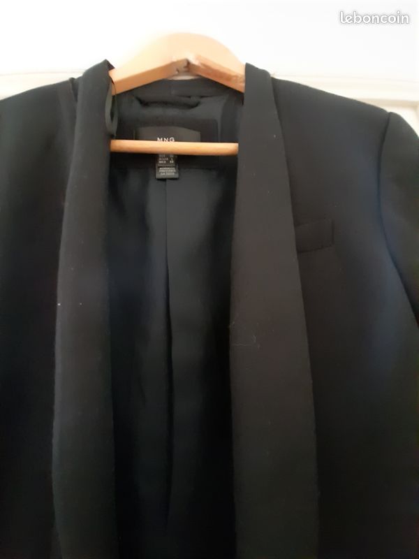 Veste noire habillee (image 2)