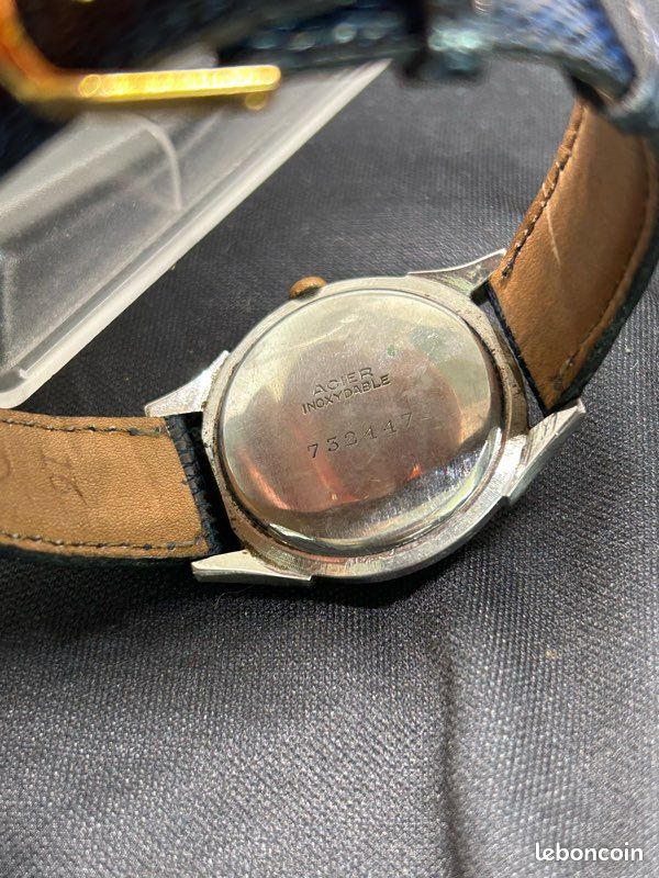 Bracelet De Montre ZENITH Cuir Homme 1,7 Cm - Ancien, état Neuf, Pour Collection