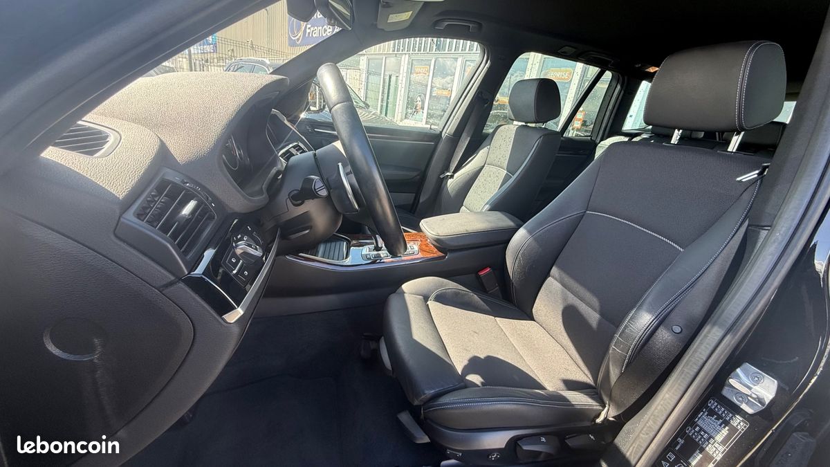 BMW X3 2.0 D 190CH M-SPORT XDRIVE BVA - RADAR DE RECUL - BLUETOOTH - RADIo - (image 10)