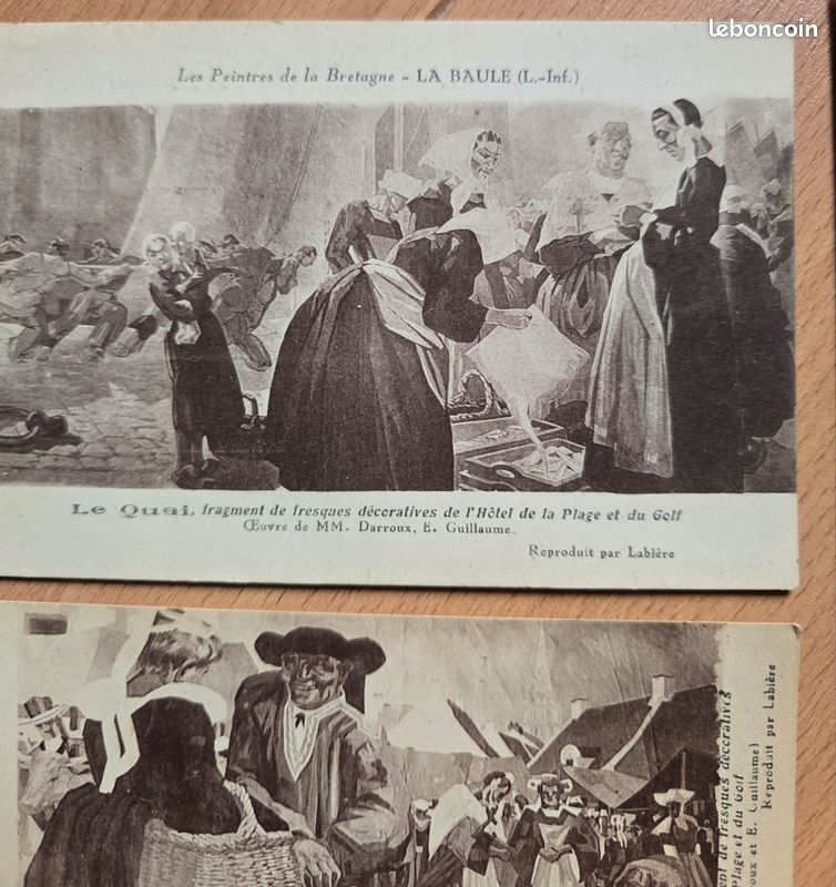 5 cartes postales La Baule anciennes (image 5)