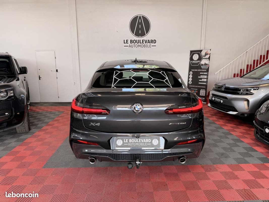 BMW X4 (523 euros/mois) M Sport xDrive 20d 190CV G02 ATTELAGE SIEGES CHAUFFANTS (image 11)