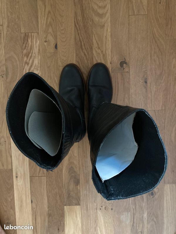 Bottes cavalières T37 Cuir noir (image 4)