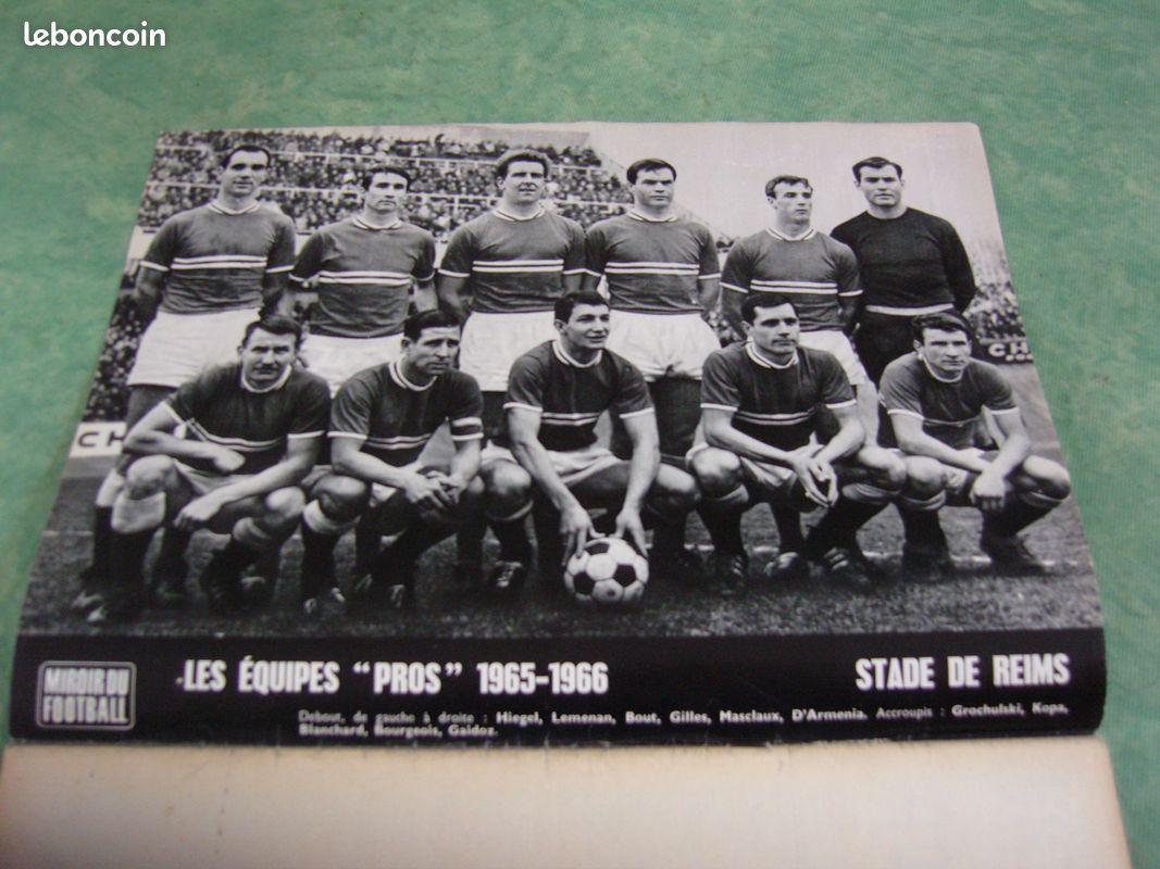Miroir du Football n°76. Bordeaux, Nantes, Gallina, Grenoble, Lil