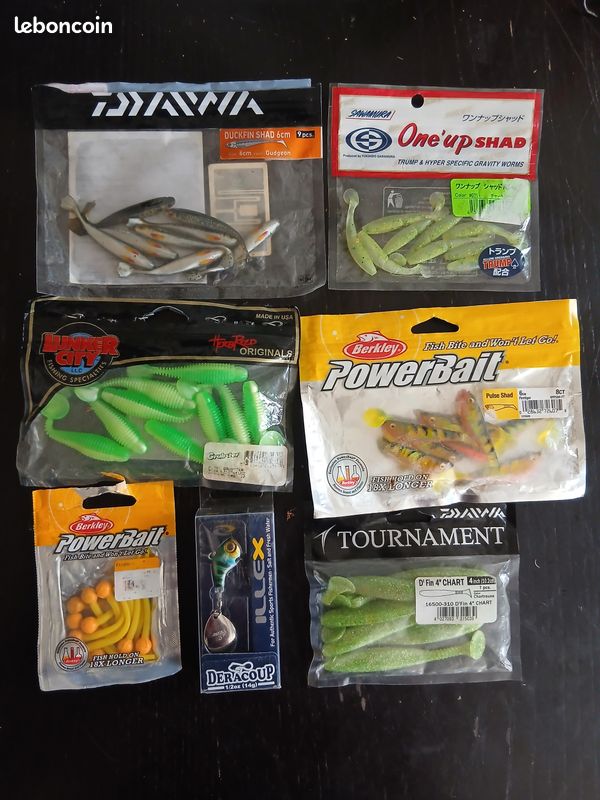Leurre Souple Shad Delalande Neo Shallow 16cm, 7g - Shads pêche au