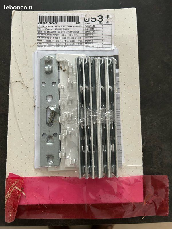 Pattes de fixation à clipper (image 1)