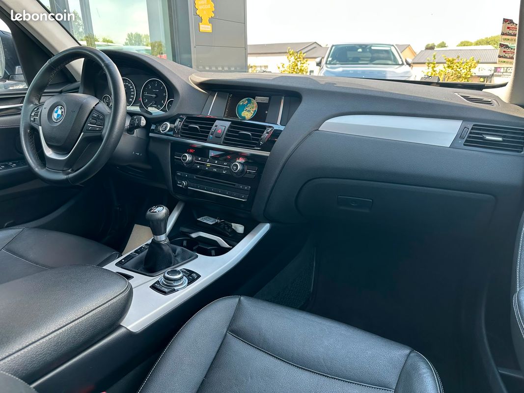 BMW X3 F25 sDrive 18d 150ch Lounge Plus - CLIM AUTO / XÉNON / GPS - (image 6)