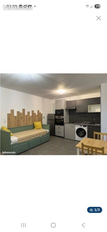 Appartement 1 pièce 28 m² · à Toulouse · 28 m² · 630 €