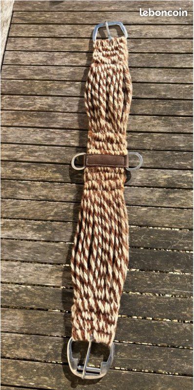 Cordon De Selle Western Showman – Laine, Motif Aztèque Sarcelle, Taille 34 (RCA)