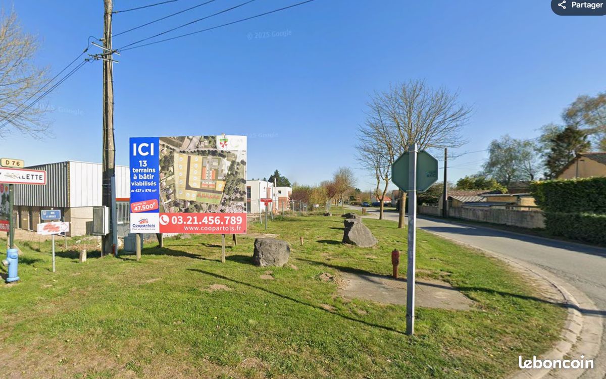 Terrain à bâtir · à Savy-Berlette · 52 000 €