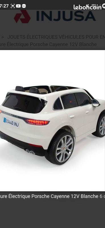 Voiture porche enfant (image 1)
