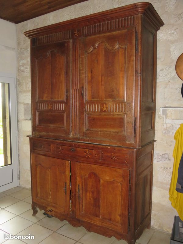 Buffet deux corps Louis XVI (image 1)