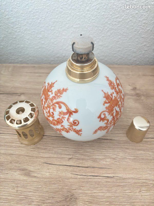 Lampe Berger Parfumée Ancienne - Marque Camille Tharaud - Modèle Vintage En Bon état